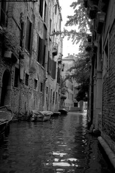 The beautiful canals of Venice, Italy