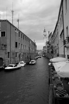 The beautiful canals of Venice, Italy.