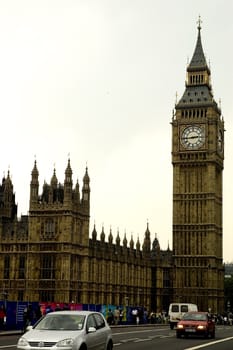 The amazing Big Ben in London taken with a Nikon.