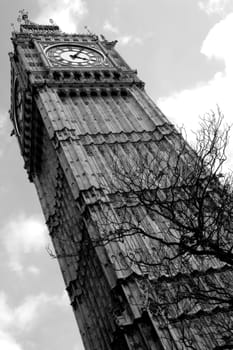 The amazing Big Ben in London taken with a Nikon.