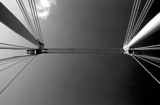 Taken on the London bridge with a Nikon.