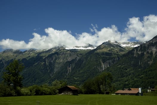 A Swiss area taken in midday.