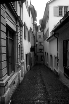 An alley in Switzerland.