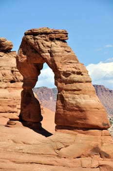 Delicate Arch in Arches National Park 