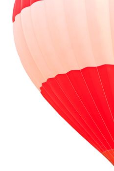 Hot air balloon with white background