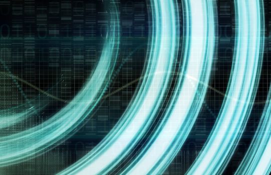 Digital Background Internet Concept as a Art