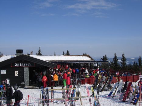 skiing view, Trysil