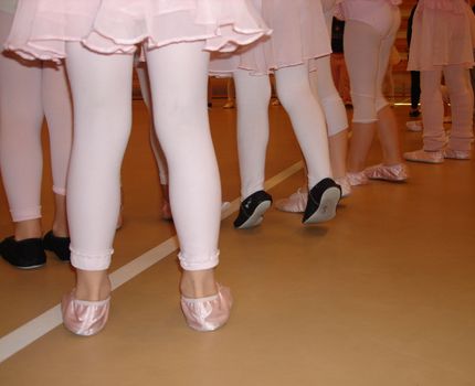 foot of children