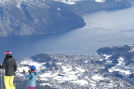 skiing view, Strandafjellet