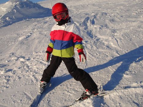 skiing view