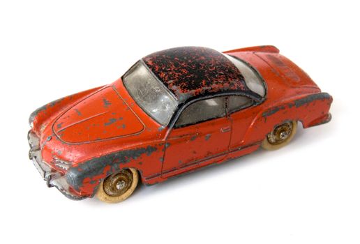 Old rusty car toy
