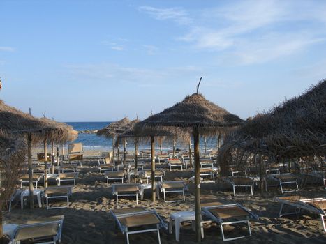 empty beach