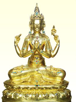 shiva indian deity sitting in posture of lotus      