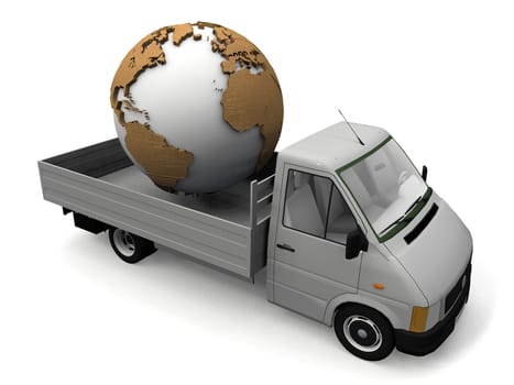 the transportation  of the Earth