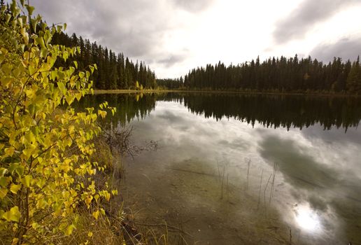 Northern Manitoba Lake near Thompson in Autumn