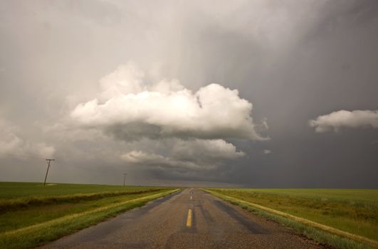 Cloudy Saskatchewan day