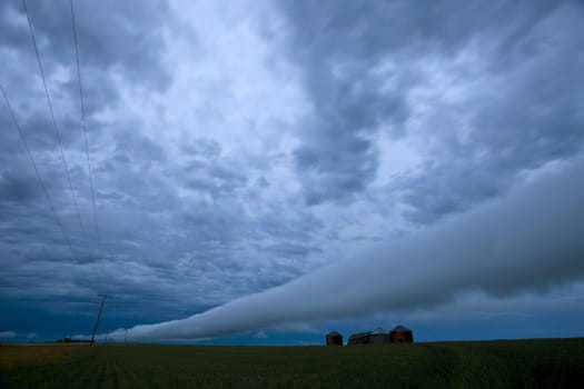 Cloudy Saskatchewan day
