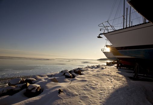 Lake Superior in Winter