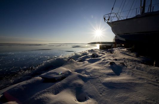 Lake Superior in Winter