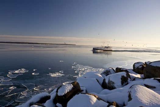 Lake Superior in Winter