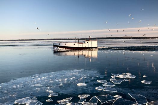 Lake Superior in Winter