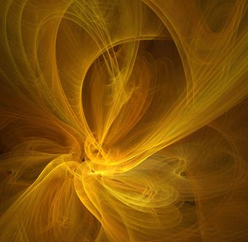 Fractal veils - abstract fractal background