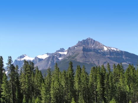 Mountains and wild nature in Canada