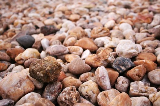 Nice stones with blurred background