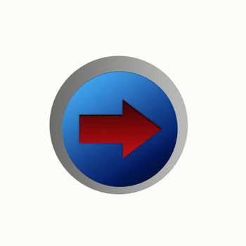 Forward button icon for your internet web site.