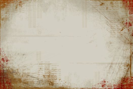 Grunge Background - futuristic illustration