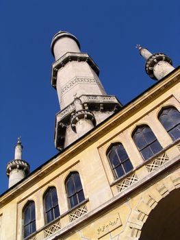 Minaret in the park - Valtice in Czech Republic
