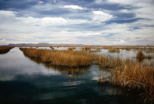 Lake Titicaca in Peru