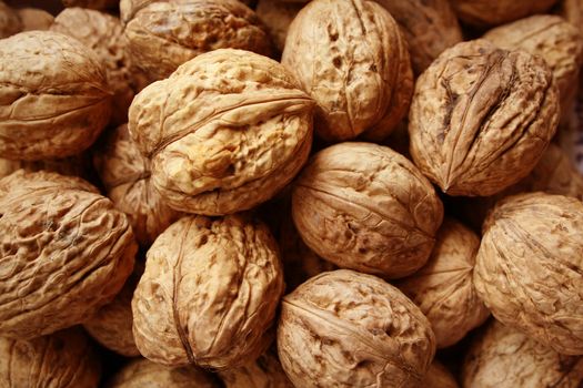 Lots of walnuts - walnuts texture