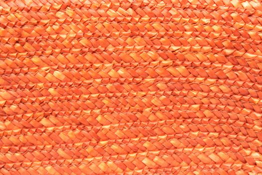 Natural basket texture close up