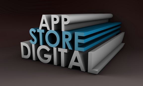 Application Store or Apps Marketplace as Concept