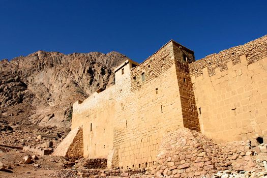 Monastery St catherine in Egypt - Sinai