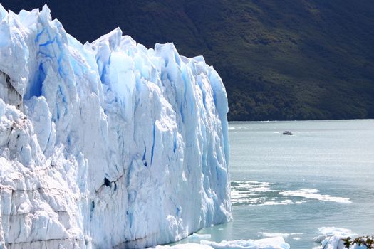 Glacier perito moreno in Argentina (patagonia)