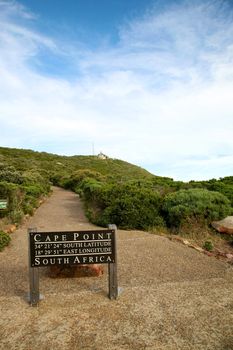 Cape of good hope signboard in Cape point - Cape Town