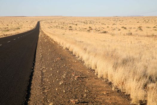 Panoramic landscape in the North of South Africa - Agriculture Land