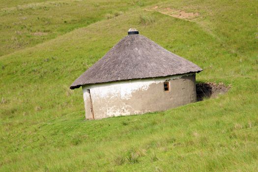 Traditional houses in Coffee Bay - South Africa