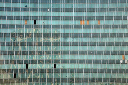 Facade of an old building in Brussels