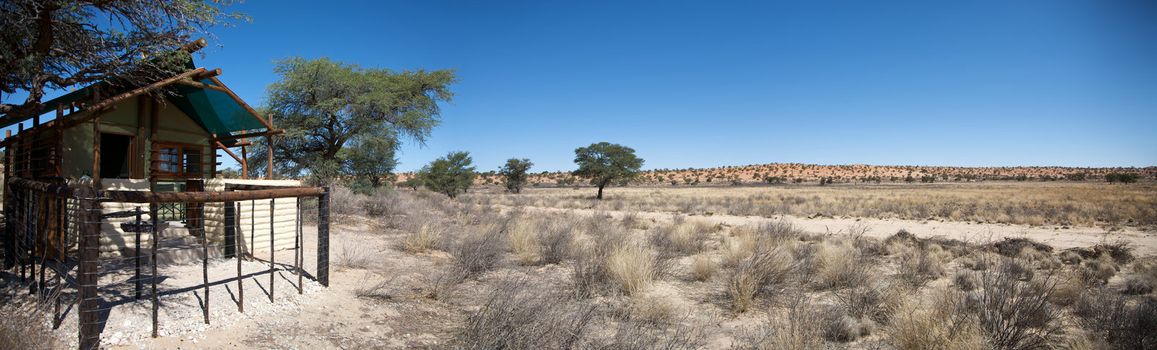 Detail of lodge in kgalagadi Transfrontier Park