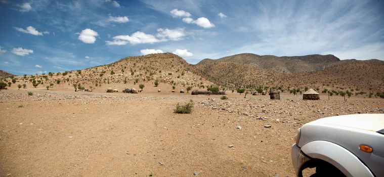 Offroad in the Skeleton Coast desert