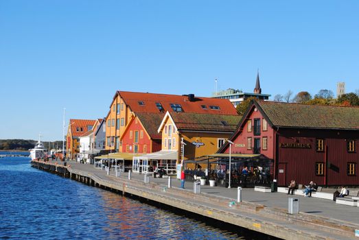 Tønsberg Wharf (Norwegian: Tønsberg Brygge) in Norway.