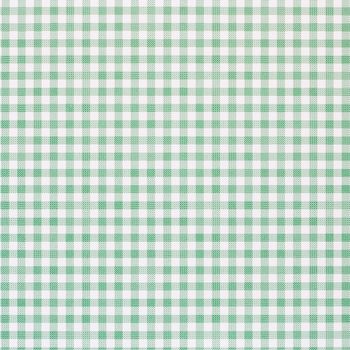 Green checkered rural tablecloth background