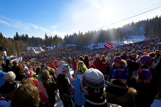 FIS Nordic World Ski Championship 50km. March 06, 2011 in Holmenkollen, Oslo, Norway