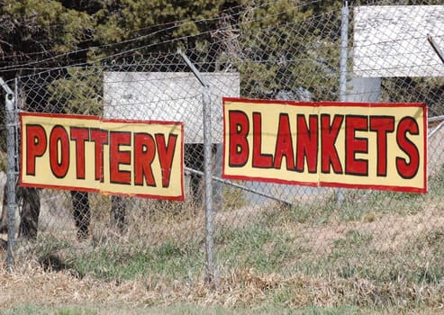 Sign pottery blankets