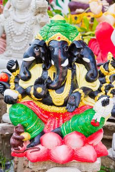 Ganesh statues. To worship according to beliefs.