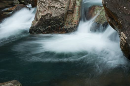 Waterfall in south of Thailand