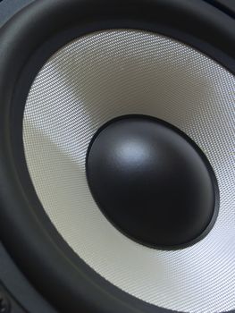 Multimedia stereo speaker with big woofer